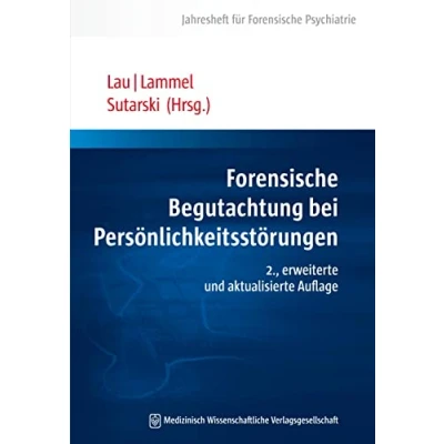 Abbildung von Forensische Begutachtung bei Persönlichkeitsstörungen: Jahresheft für Psychiatrie
