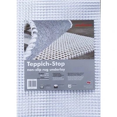 Abbildung von andiamo Teppich Stop Antirutschmatte für rutschfeste Unterlage, um ein Verrutschen des Teppichs zu verhindern Antirutschunterlage 80 x 150 cm