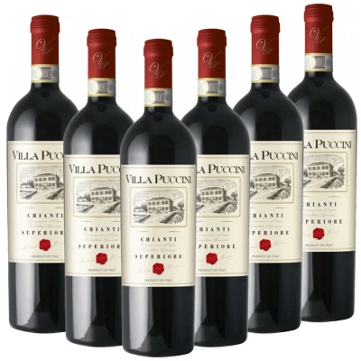 Abbildung von Chianti Superiore DOCG Villa Puccini Italien trocken 6er Karton