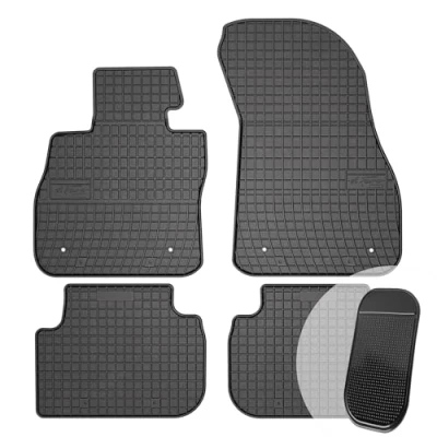 Abbildung von moto MOLTICO Gummimatten Auto Fußmatten Gummi Automatten Passgenau 4 teilig Set passend für BMW Seria 1 F40 ab 2019