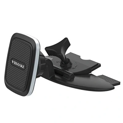Abbildung von VIIMAKE Kfz Handyhalterung, magnetisch, CD Schlitz, 6 Magnete für iPhone 11 Pro XS Max XR X 8 7 Plus, Galaxy S10 S10+ S10e S9 Note 9 (schwarz)