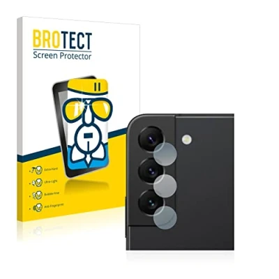 Abbildung von BROTECT Schutzglas für Samsung Galaxy S22 5G (NUR Kameraschutz) Schutzfolie Panzer Folie Glas [Extrem Kratzfest 9H, Anti Fingerprint,