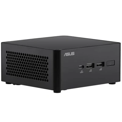 Abbildung von ASUS Mini PC 155H / 1.4 GHz RAM 32 GB SSD 1 TB Intel Arc Graphics 1GbE, 2.5GbE WLAN: 802.11a/b/g/n/ac/ax (Wi Fi 6E), Bluetooth 5.3 Monitor: keiner Schwarz