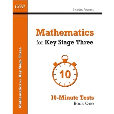Abbildung von Mathematics for KS3: 10 Minute Tests Book 1 (including Answers) (CGP KS3 Tests)