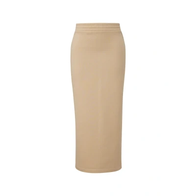 Abbildung von QS Maxirock, Damen, Größe: 36, Beige