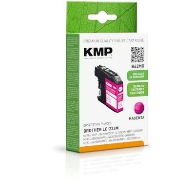 Abbildung von KMP Druckerpatrone B62MX magenta kompatibel zu brother LC 223M