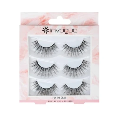Abbildung von Invogue Multipack Künstliche Wimpern Vault 3 (3er Set)