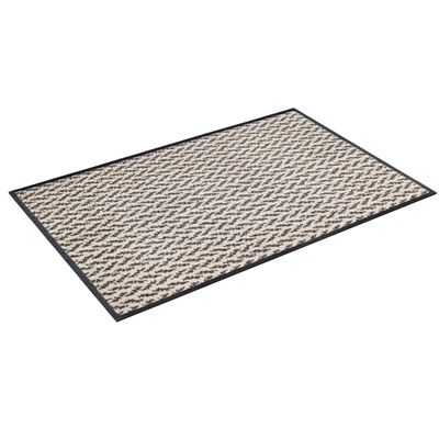 Abbildung von wash+dry by Kleen Tex Fußmatte &quot;Duo Latte&quot;, rechteckig, Schmutzfangmatte, rutschhemmend, In und Outdoor geeignet, waschbar