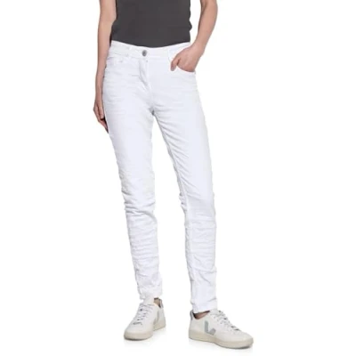 Abbildung von Cecil Jeans Slim Fit, Damen, Größe: 26x30, Weiß
