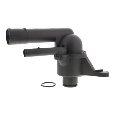 Abbildung von ACKOJA A53 99 0009 Kühlwasserthermostat ohne Dichtung Kunststoffgehäuse, mit Gehäuse KIA: CARNIVAL 2, Magentis I, HYUNDAI: Santa Fe Trajet