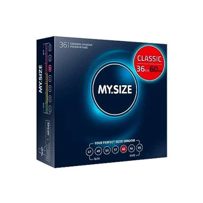 Abbildung von My.Size Kondome Größe 5, 60 mm, Großpackung, Inhalt 36 Stück (1er Pack)