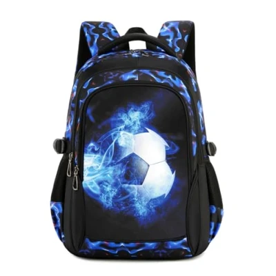 Abbildung von Lmwzh schulrucksack jungen rucksack teenager schultasche schulranzen 5 klasse Wasserdicht und leicht school bag (Blau)
