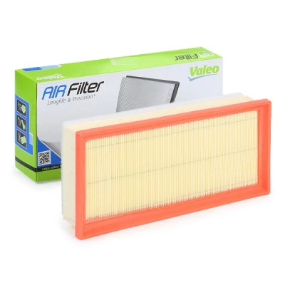 Abbildung von VALEO 585072 Luftfilter 65 153 324 Filtereinsatz mit Vorfilter CITROËN: C5 3, III Kombi, II PEUGEOT: 407 Limousine, 508 I Limousine