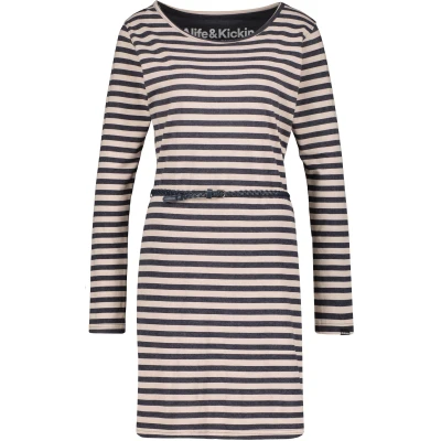 Abbildung von alife &amp; kickin Ellinak Z Jerseykleid, Damen, Größe: Large, Marine