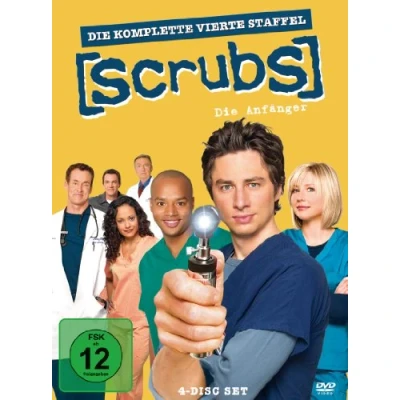 Abbildung von Scrubs: Die Anfänger komplette vierte Staffel (4 DVDs)