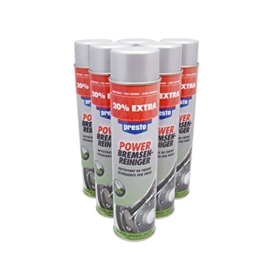 Abbildung von 6 Dosen Bremsenreiniger Spray Presto VPE(6) 600ml