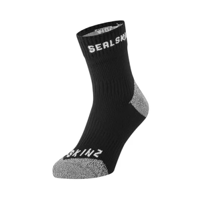 Abbildung von SEALSKINZ Unisex Waterproof Weather Ankle Length With Dunton Wasserdichte Allwetter Socken, Knöchellang, Mit Hydrostop, Schwarz, M EU