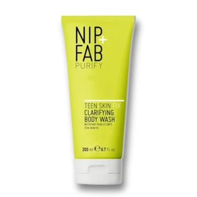 Abbildung von Nip+Fab Teen Skin Fix Clarifying Body Wash with Salicylic Acid &amp; Wasabi Extract for Purifying and Redness Reducing, 200 ml