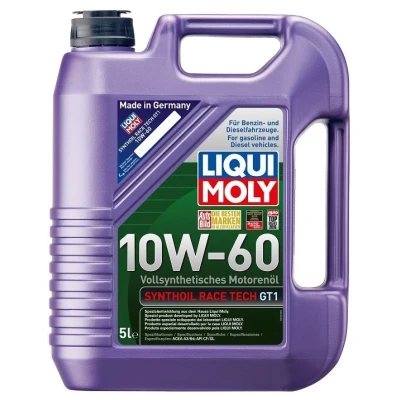 Abbildung von Liqui Moly Synthoil Race Tech G1 10W 60 5l Motoröl 1391 OPEL: Astra F CC, G Vectra A ALFA ROMEO: 156 Limousine, Sportwagon