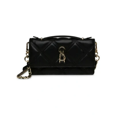 Abbildung von Steve Madden Jeffa Umhängetasche, Damen, Größe: One Size, Black gold b g