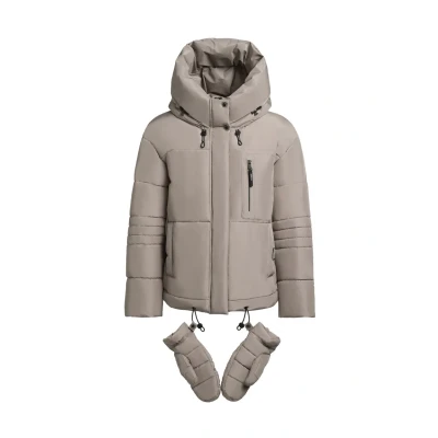 Abbildung von khujo Peeke SET Winterjacke, Damen, Größe: Small, Graubeige