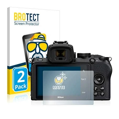 Abbildung von BROTECT Entspiegelungs Schutzfolie für Nikon Z 50 (2 Stück) Matte Displayschutz Folie, Anti Reflex, Fingerprint