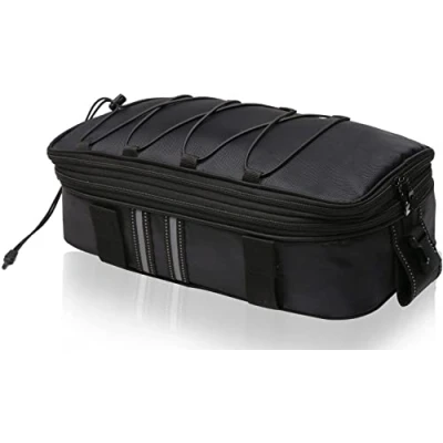 Abbildung von Getmore Parts Zusatztasche für BMW Alu Koffer und Vario R1250GS R1200GS GS F850GS F800GS F700GS Packtasche Seitenkoffer Motorradkoffer Motorradtasche Motorradreise
