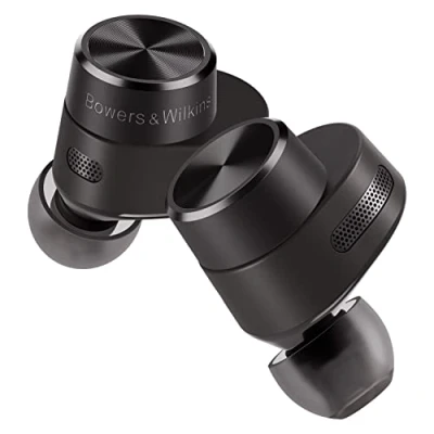 Abbildung von Bowers &amp; Wilkins PI5 True Wireless Noise Cancelling In Ear Kopfhörer Holzkohle, FP42412, anthrazit, klein