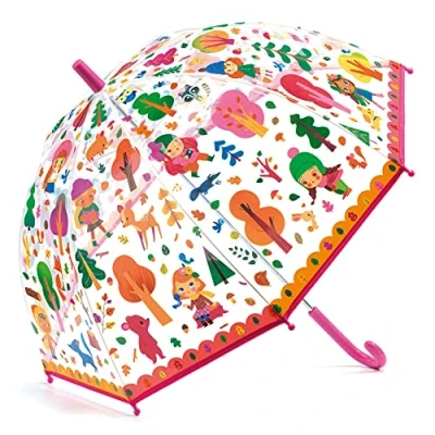 Abbildung von DJECO Regenschirm für Wald, Zubehör, Unisex, mehrfarbig (mehrfarbig), einzigartig
