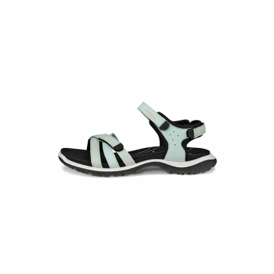 Abbildung von ECCO Trekkingsandale, Damen, Größe: 36, emerald dusty peach Schuhe
