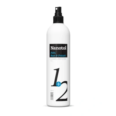 Abbildung von Nanotol Regenabweiser Scheibenversiegelung 2in1 Cleaner und Protector = Reinigung Nanoversiegelung Autopflege mit Lotuseffekt (500 ml)