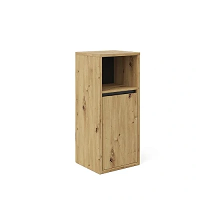 Abbildung von Vicco Midischrank Viola, Goldkraft Eiche/Anthrazit, 38 x 80 cm (1 St)