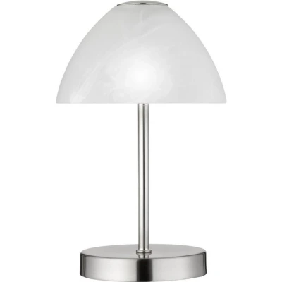 Abbildung von TRIO Leuchten LED Tischleuchte Queen, Dimmfunktion, fest integriert, Warmweiß, Tischlampe mit 4 fach TOUCH Dimmer in klassischem Design