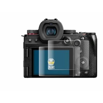 Abbildung von BROTECT 2 Stück Full Cover Schutzfolie für Panasonic Lumix DC G9 II Screen Displayschutz Folie [3D Curved, Anti Fingerprint, Kristall Klar]