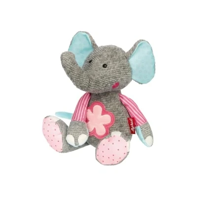 Abbildung von sigikid Elefant Patchwork Sweety Kuscheltier für Kinder, Größe: One Size, Grau