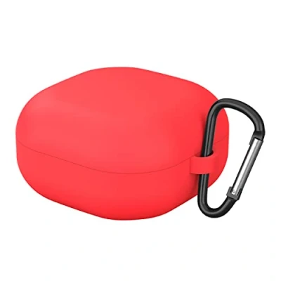 Abbildung von GIOPUEY Hülle Kompatibel mit Samsung Galaxy Buds FE 2023/Buds 2 Pro, Silikon Stoßfeste Schutzhülle, Ultradünn Case Cover, Kein Geruch, Rot