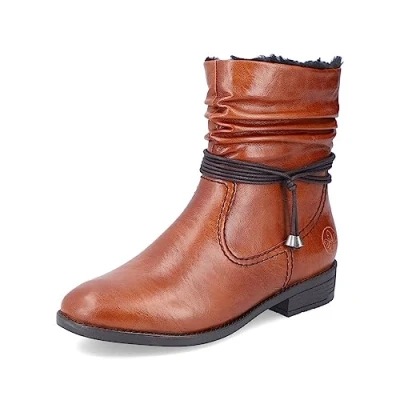 Abbildung von Rieker Ankle Boot, Damen, Größe: 41, Braun Schuhe