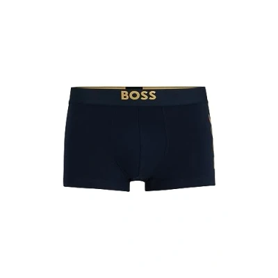 Abbildung von BOSS Trunk Starlight Panties, Herren, Größe: Small, Dark blue