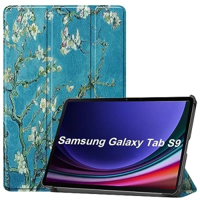 Abbildung von Lobwerk Schutzhülle für Samsung Galaxy Tab S9 FE 2023 X510/SM X516/SM X518 10.9 Zoll Slim Case Etui mit Standfunktion und Auto Sleep/Wake Funktion