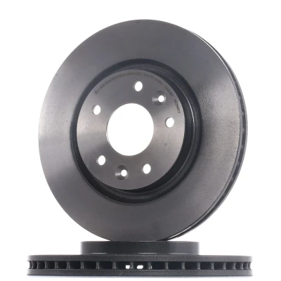 Abbildung von BREMBO COATED DISC LINE 09.C545.11 Bremsscheibe 296 26 5 innenbelüftet beschichtet mit Schrauben NISSAN: X Trail, Qashqai 2, Leaf I, RENAULT: Kadjar