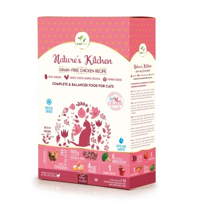 Abbildung von 500 g Pawfect Freeze Dried Nassfutter für die Katze Huhn