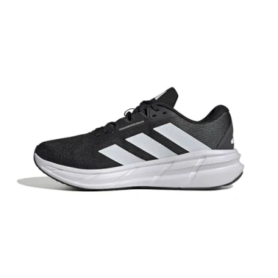Abbildung von adidas Performance Questar 3 Laufschuh Neutral, Herren, Größe: 49 1/3, Core black/footwear white/carbon Schuhe