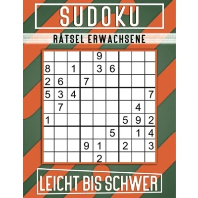 Abbildung von Sudoku Rätsel Erwachsene Leicht Bis Schwer: 600 Großdruck mit Lösungen, Geschenkidee für Erwachsene, Oma, Opa.