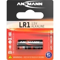 Abbildung von ANSMANN Alkaline Batterie LR1 (1,5V) für Garagentoröffner, Alarmanlage, Funkauslöser Kamera, Messgeräte, Klingel usw.
