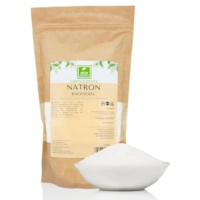 Abbildung von Natron Pulver Backing Soda 1kg von der Grünen Essenz Backpulver Natriumhydrogencarbonat Baking Natronpulver Natriumbicarbonat Backtriebmittel (1 Kg)
