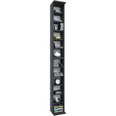 Abbildung von VCM Standregal Holz CD DVD Stand Aufbewahrung Deko Regal Bigol, 1 tlg.