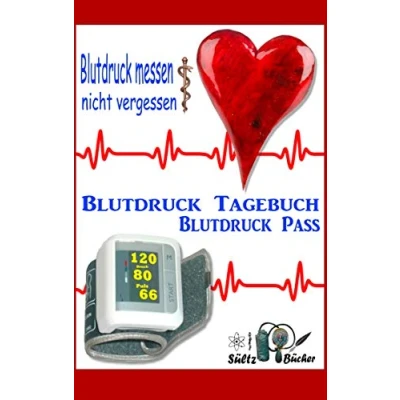 Abbildung von Blutdruck Pass Tagebuch: messen ... nicht vergessen!