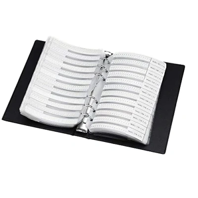 Abbildung von Fasizi 1 % 0603 SMD Widerstand, sortierte Ordner (0 Ohm 10 m Ohm), 170 Wert x 50 Stück = 8500 Musterbuch