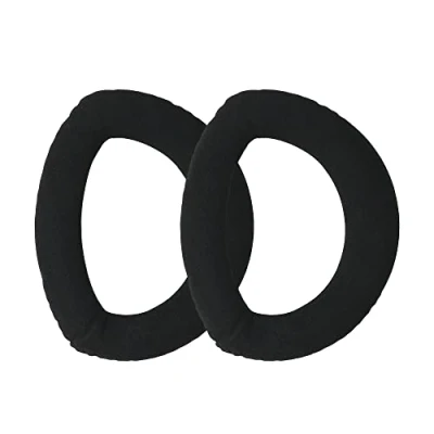 Abbildung von kwmobile 2X Ohrpolster kompatibel mit Sennheiser HD700 Polster Kopfhörer aus Kunstleder für Over Ear Headphones