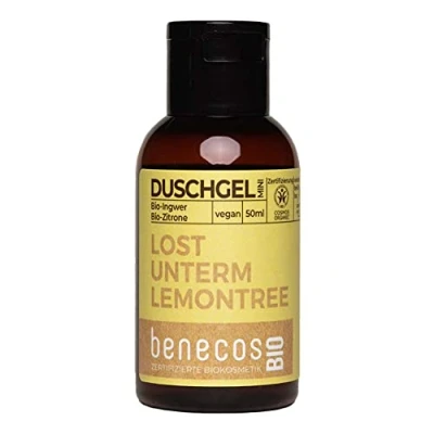 Abbildung von Benecos Duschgel Ingwer Zitrone Mini 50ml